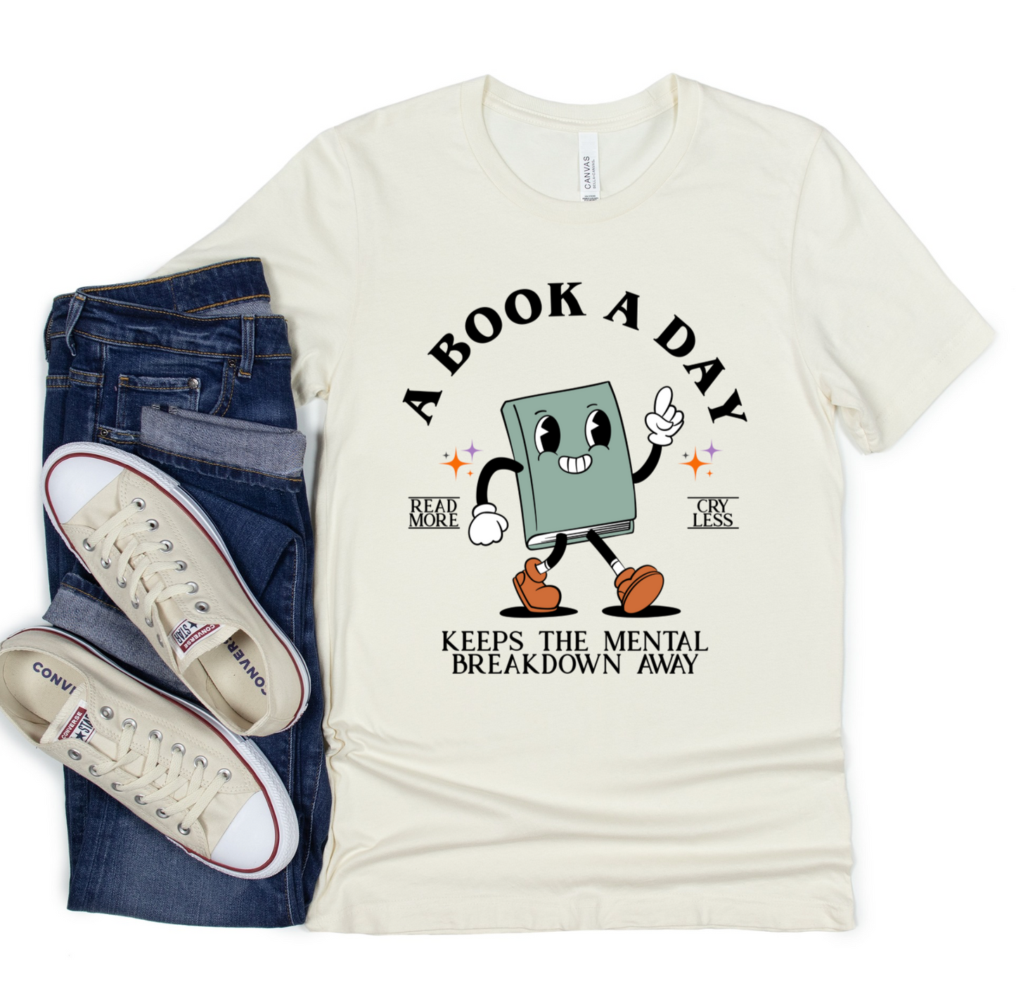 A BOOK DAY GRAPHIC TEE